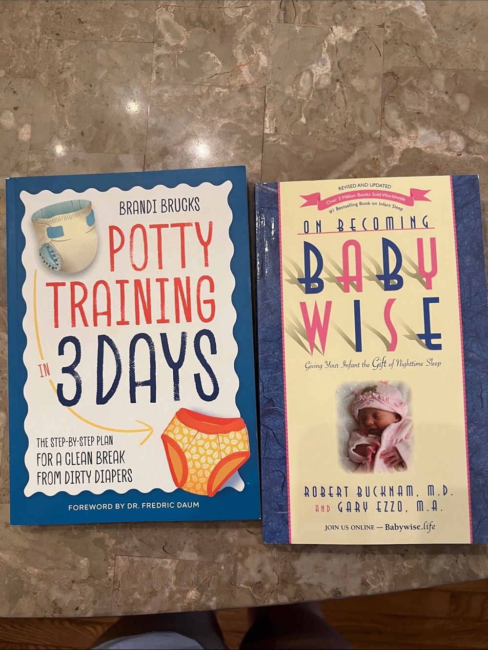 Potty Training in 3 Days - Blue/Cream